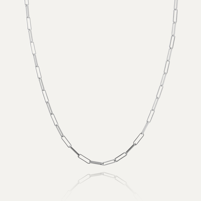 Silberkette Charms Basis sterling silber 925 platiniert