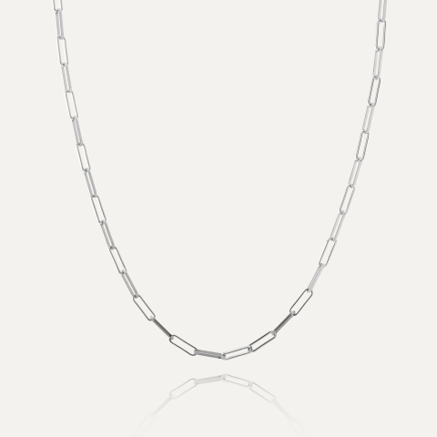 Silberkette Charms Basis sterling silber 925 platiniert
