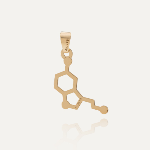 Serotonine gold pendant, 585 (14K)
