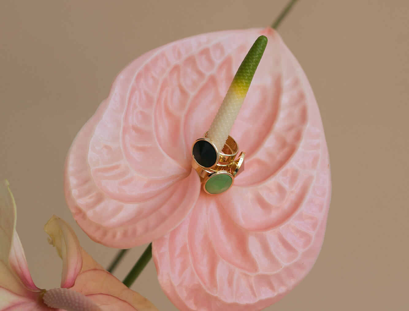 Ringe mit Natursteinen Ringe mit Natursteinen