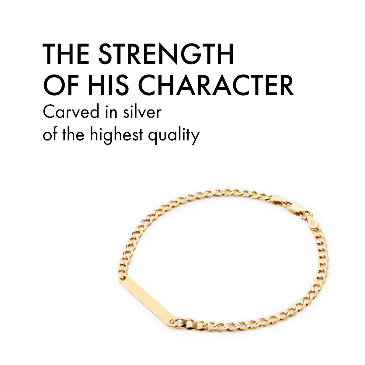 The nobility of silver enriched with a masculine element The nobility of silver enriched with a masculine element