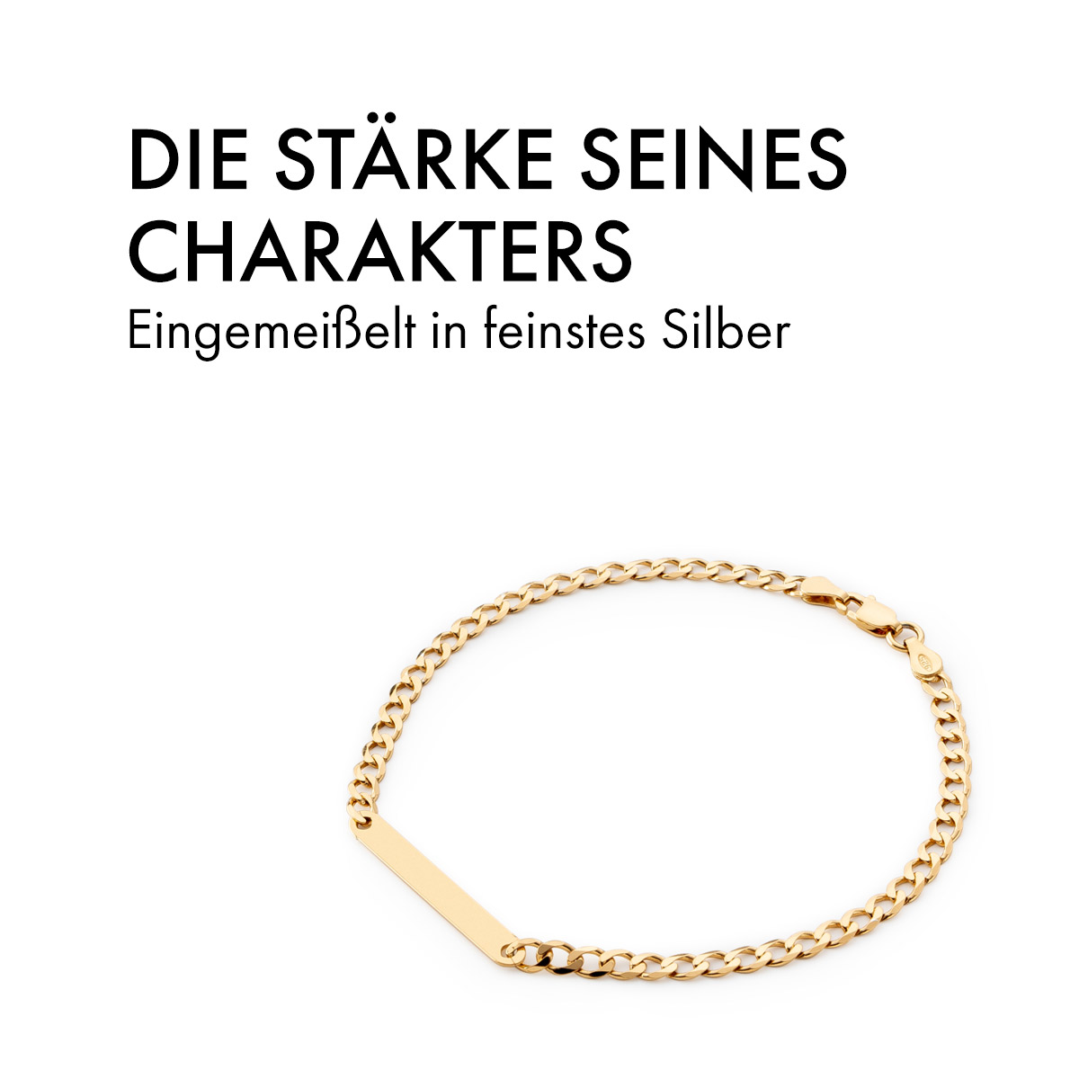 Die Noblesse des Silbers, angereichert mit einem maskulinen Element Die Noblesse des Silbers, angereichert mit einem maskulinen Element