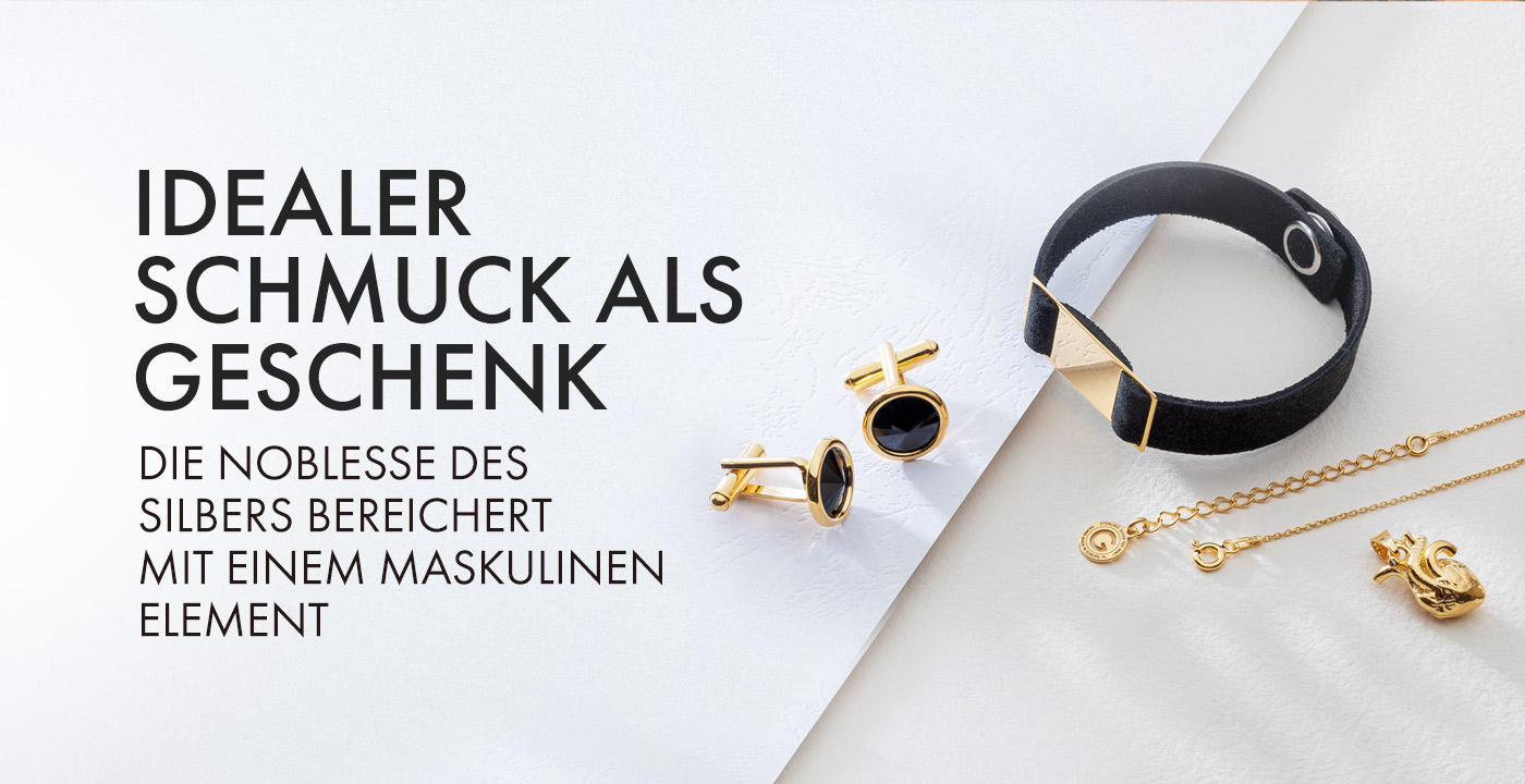 Die Noblesse des Silbers, angereichert mit einem maskulinen Element Die Noblesse des Silbers, angereichert mit einem maskulinen Element