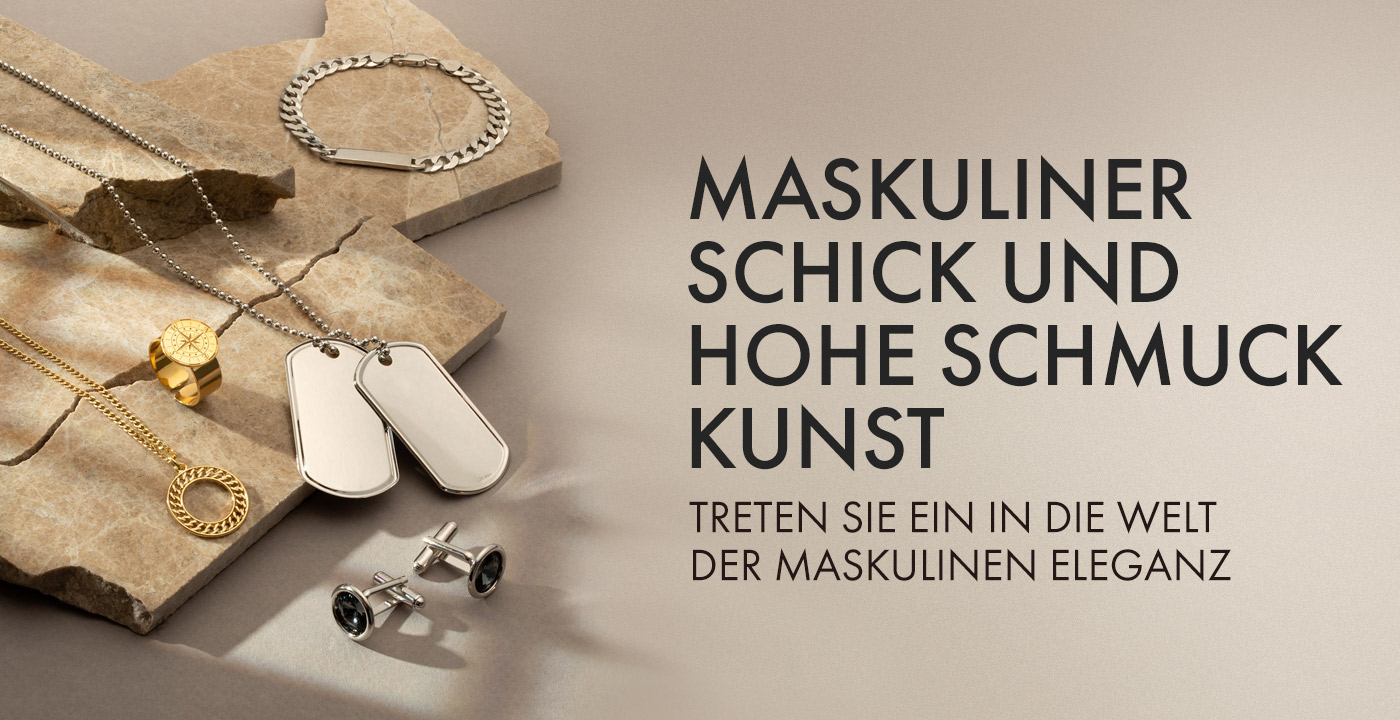 Männliche Charakterstärke und Schmuckhandwerk Männliche Charakterstärke und Schmuckhandwerk