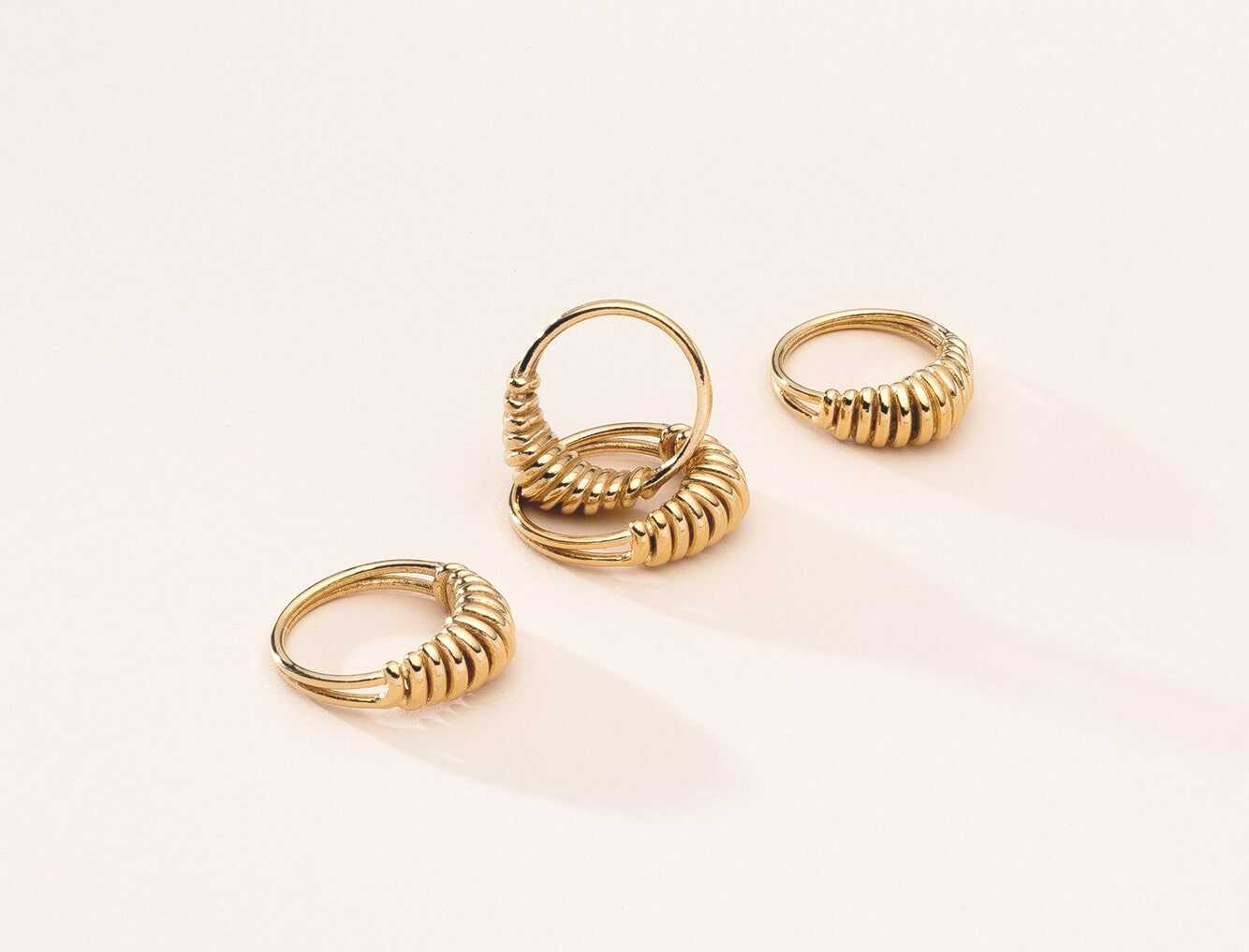 Geflochten ring, XENIA x GIORRE Geflochten ring, XENIA x GIORRE